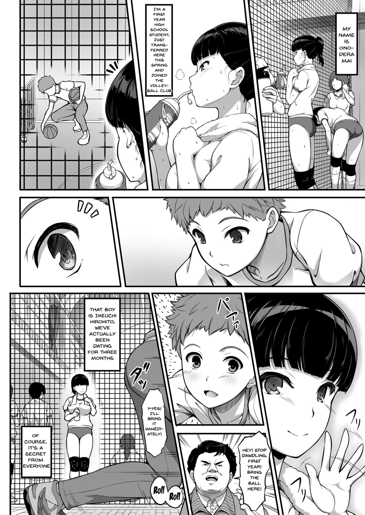 Hentai Manga Comic-Girl's Volleyball Club, Schoolgirl NTR-Read-5